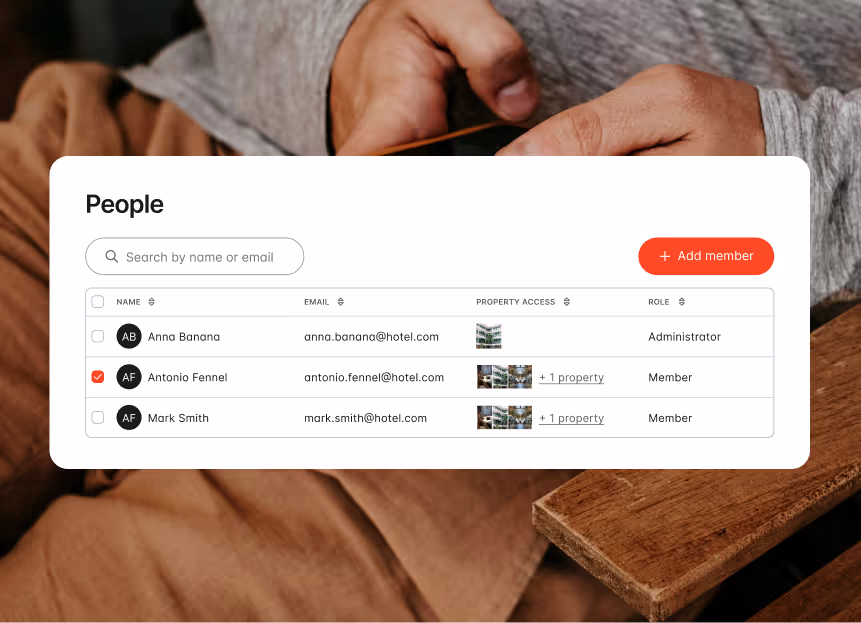 All your employees in one dashboard