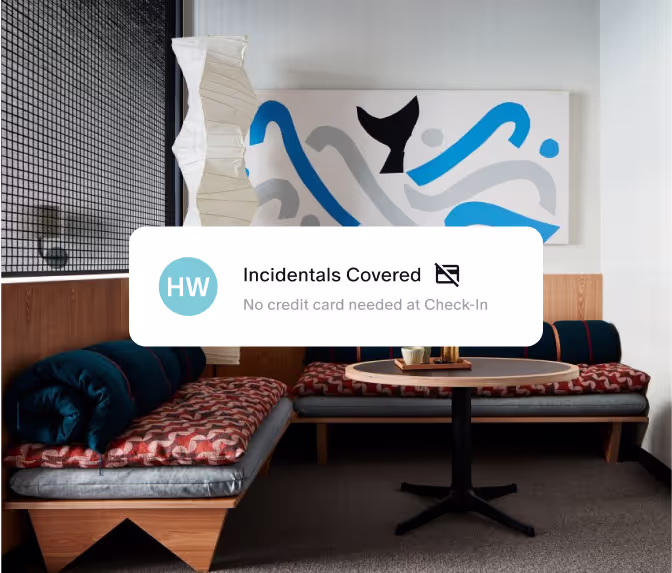 Incidental management widget