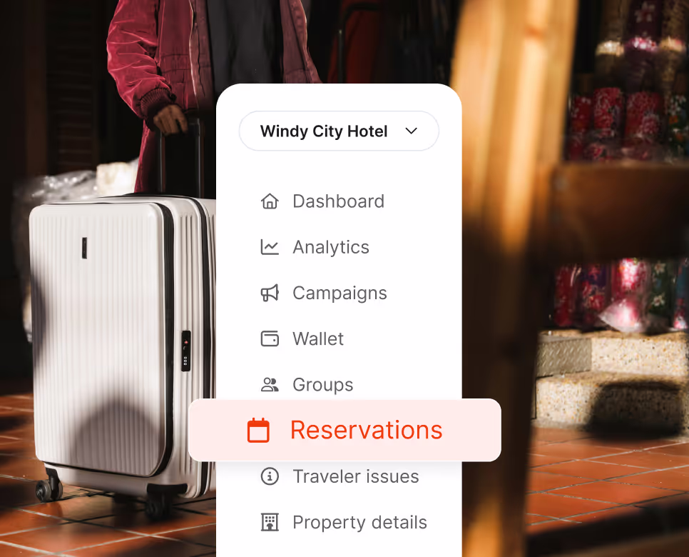 Managing a reservation in the Engine app