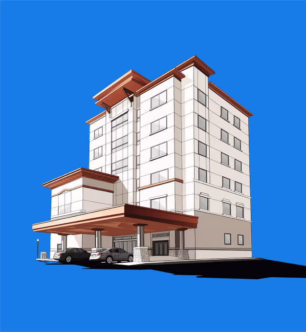 Hotel illustration